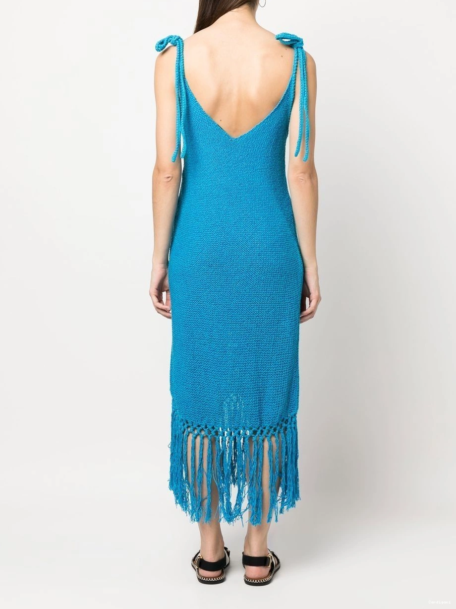 Affordable Beach Alanui Women At The midi dress Sunset crochet 0416